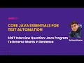 Java Program To Reverse Words In Sentence