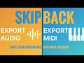 Totally Free Super Useful Skipback AUv3 iPad iPhone Mac Retrospective Recorder Plugin