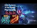 Lagu HOW TO CARRY IF THE ENEMY PLAY TOO SAFE (VEGANS)
