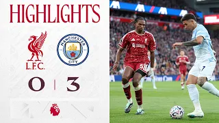 Key Highlights: Liverpool 0-3 Man City | 10 men Reds defeated