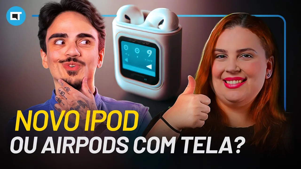 Novo iPod no evento do iPhone 15 ou AirPods com tela?