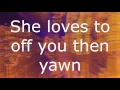 The Black Angels - Bad Vibrations (Lyrics on screen)