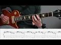 Eagles - Life in the fast lane guitar intro (With Tab)