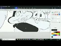the coloring of Pepe Le Pew and Penelope