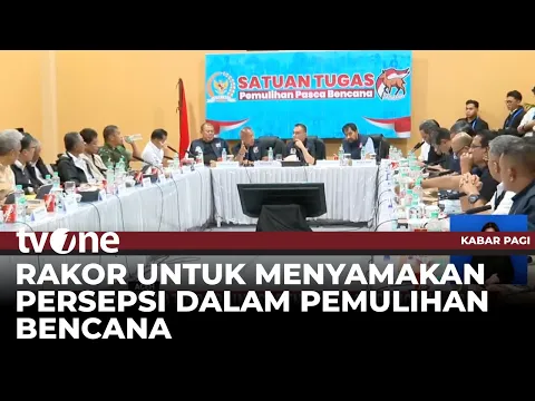 Sufmi Dasco Pimpin Rakor Penanganan Bencana Aceh Bersama Mualem, Purbaya hingga Tito