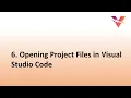Opening Project Files in Visual Studio Code ASP NET Core Web API tutorial