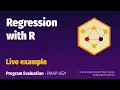 PMAP 8521 Example Regression with R