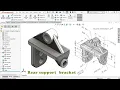 Solidworks Tutorial Exercise Rear support bracket