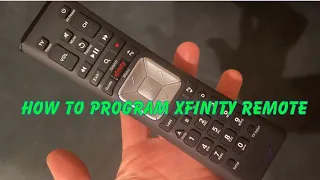 How To program your Xfinity remote to your TV Comcast XR11 Quick and easy