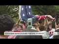 GoFundMe raises 290 000 for UNC students who protected American flag during protests