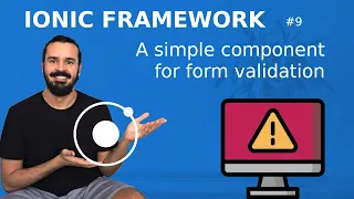 Ionic Tutorial - Error message component for form validation