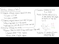 Selecting Statistical Tests Lecture