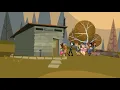 Total drama island female campers in the bathrooms line