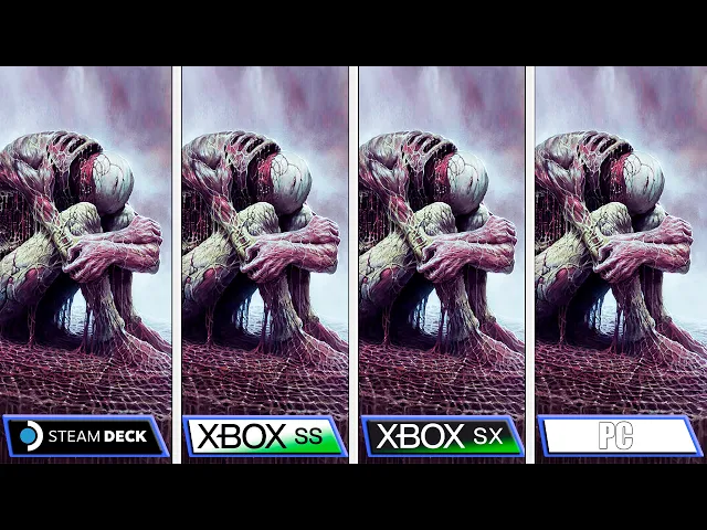 Scorn | Xbox Series S/X - PC - Steam Deck | Graphics Comparison | Analista De Bits