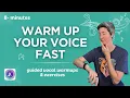 Want to warm up your voice quickly? Do this. | Quick Vocal Warmups