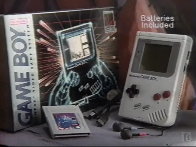 Nintendo Game Boy Original Commercial 1989
