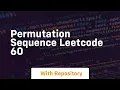 permutation sequence leetcode 60
