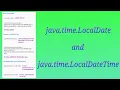 Java LocalDateTime brief introduction