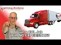 How to get a CDL Job with NO EXPERIENCE - CDL Driving Academy
