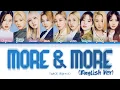 Lagu TWICE MORE \u0026 MORE English Version Lyrics | Color Coded | Eng