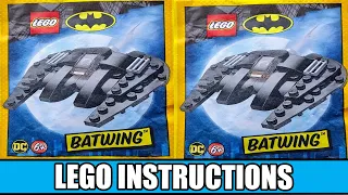 LEGO Instructions - DC Comics Super Heroes Magazine - 212329 - Batwing