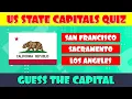 US State Capitals Quiz