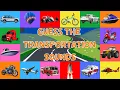 Guess The Transportation Sounds For Kids 4K