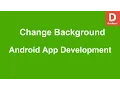Android Layout Change background