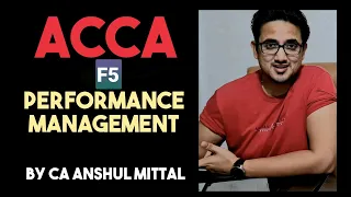 ACCA F5 - Performance Management