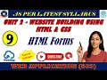 Chapter 2 Website Building Using HTML CSS HTML Forms HTML Language