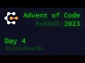 Day 4 Scratchcards Advent of Code 2023