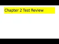 Geometry Chapter 2 Test review and practice