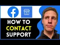 How To Contact Facebook Marketplace Support 2O25