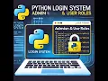 Python Login System with Admin User Roles Inventory Sales Management System Full Code Tutorial