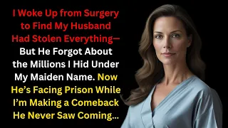 While I Was in Surgery, Husband Took All Our Money—But Forgot About My Hidden Shares