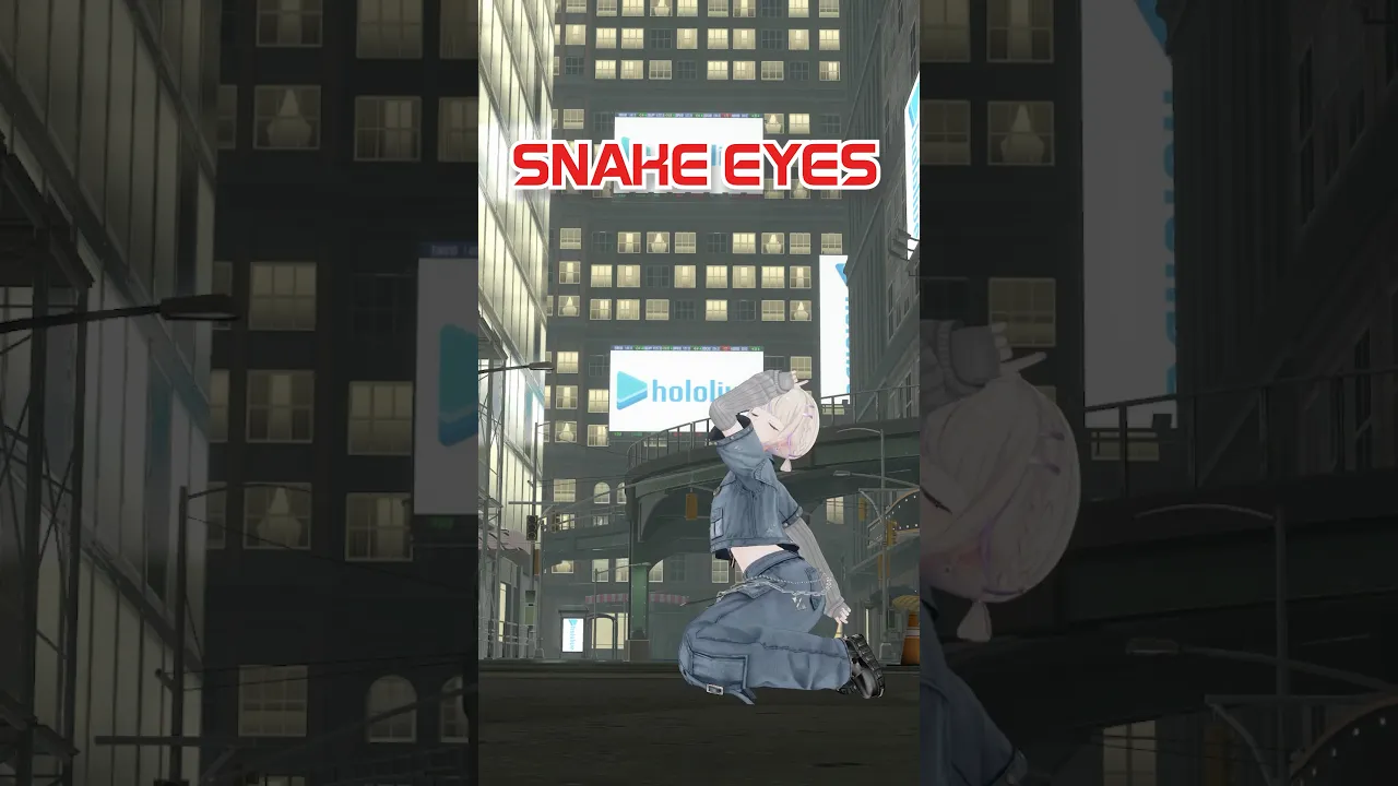 SNAKE EYES/ハコスベールズ【轟はじめ】#vtuber #dance
