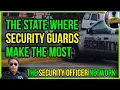 The State That Pays Security Guards the Best
