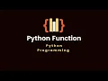 14 Python Function Python programming language