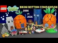 COMPARISON LEGO SpongeBob BIKINI BOTTOM 2006 vs 2026