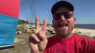 Day 2 at the Hobie 14 Northern Americans