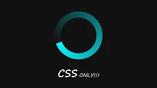 Amazing Gradient Circle Loader HTML CSS CSS Loader Anumation