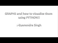 Graphs in PYTHON using Networkx