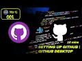 Python basics 001 Creating a GitHub account and setting up GitHub Desktop