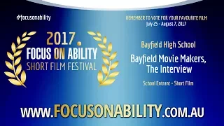 Bayfield Movie Makers, The Interview film thumbnail
