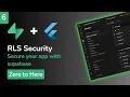 Row Level Security with Supabase Intro RLS Policies Supabase Tutorial What is RLS