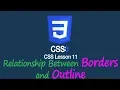 What is Outline Border What is the Difference Lesson 11 CSS Tutorial SAFHATECH