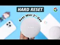 Google Nest Mini How To Hard Reset to Factory Default Settings