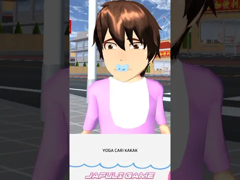 Yoga nyasar ke sekolah lain #sakuraschoolsimulator #shorts