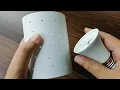 Download Lagu Simple Idea for Wall Lamp Made From PVC Pipe and LED Bulb