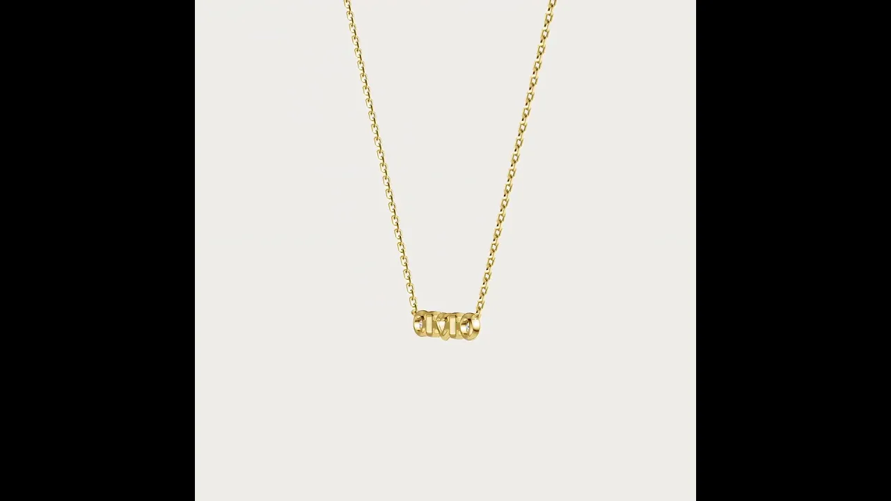 I Deserve All | Multi Shape Bezel Diamond Necklace